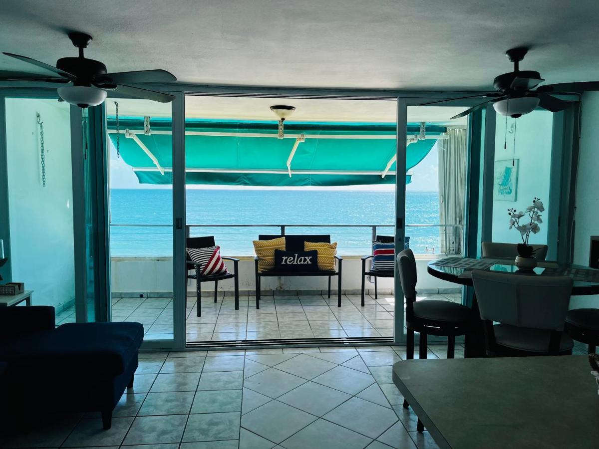 Oceanfront Condo In 루키요 외부 사진